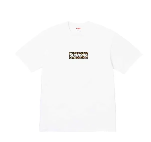 Leopard M White Sleeve XL Logo SS24 L Short T S 0518